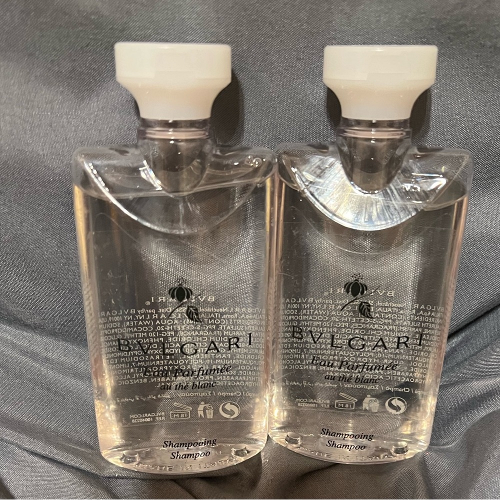Bulgari Blanc shampoo set of 2 (75 ml )